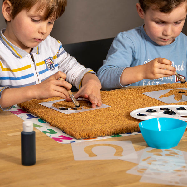 PIY set doormat animal tracks