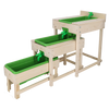Esschert Design Watertafel Set – Indoor watering set met gieter & mister, 0,55 L, edelstaal