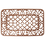 Esschert Design Deurmat Gietijzer Ruit Rechthoekig – Victoriaans patroon, 66,6 × 41,7 × 2 cm