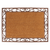 Cast iron doormat with coconut mat