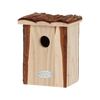 Esschert Design Nestkast Winterkoning – Boomschorsdak, 13,4×12,5×17 cm