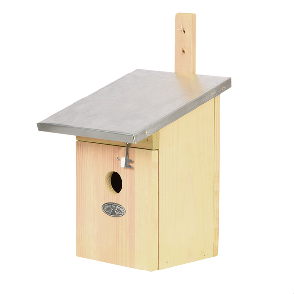 Great tit birdhouse wood