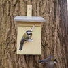 Great tit birdhouse wood