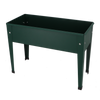 Esschert Design Verhoogde Kweekbak Metaal Groen S – Compacte moestuinbak 62×29×45 cm (20 L)