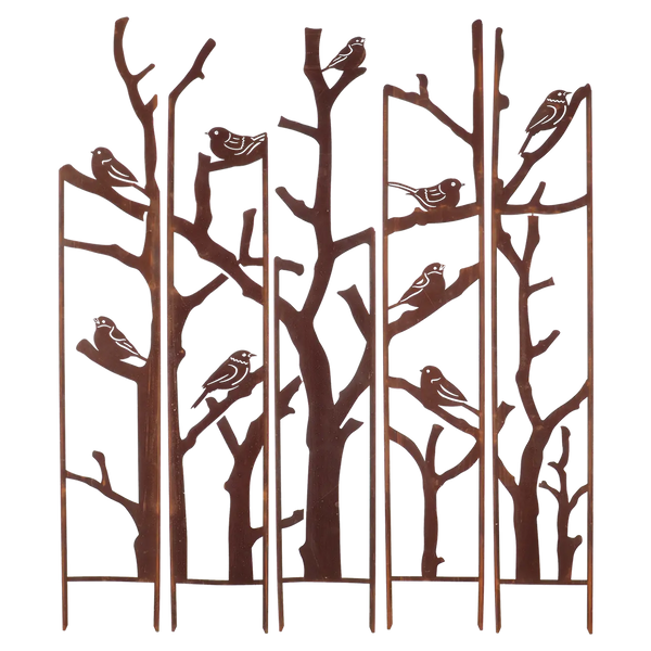 Trellis 5 delig vogels L