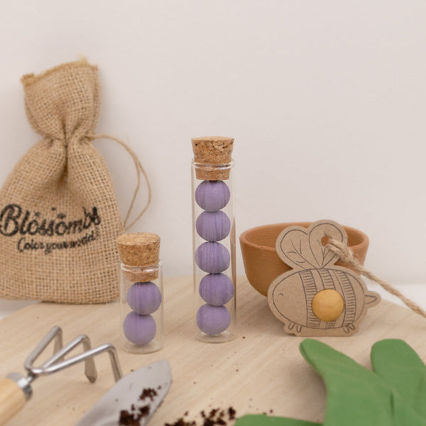 Grow kit "Bloemen!" met Laagbloeiende Mix Zaadbommetje