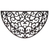 Rubber doormat half round
