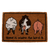 Doormat: Home is where the herd is doormat