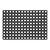 Deurmat rubber ringen