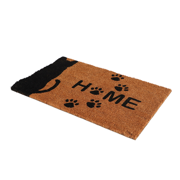 Fußmatte Kokosnuss Katze Zuhause