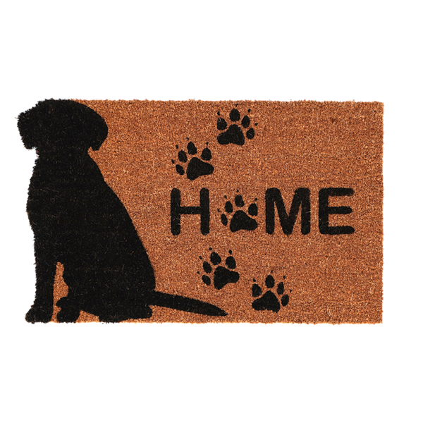 Fußmatte Kokosnuss Hund Zuhause 