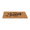 Deurmat kokos "home sweet home"