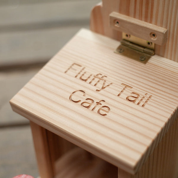 Fluffy Tail Café Squirrel Feeder