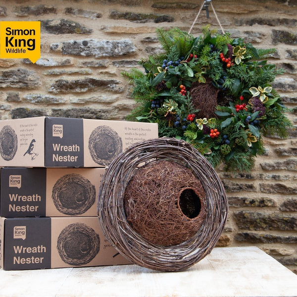 Wreath birdhouse