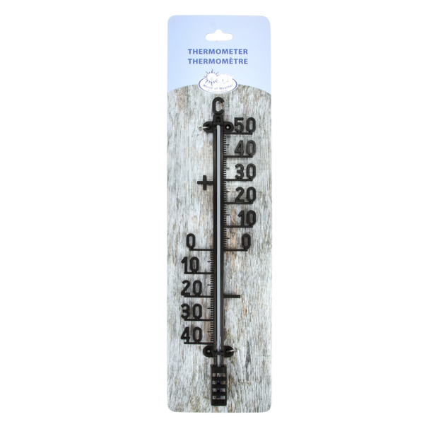Thermometer Zahlen schwarz