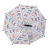 Transparante vlinderparaplu