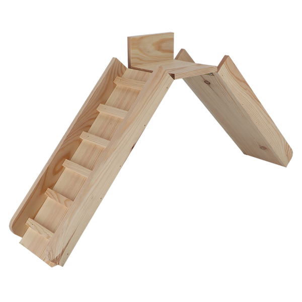 Esschert Design Egeltrap – FSC Grenenhouten trap 95×15,5×7,5 cm