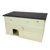 Esschert Design Egelhuis XL – FSC-houten egelhuis 78,5×38,5×41,5 cm