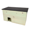 Esschert Design Egelhuis XL – FSC-houten egelhuis 78,5×38,5×41,5 cm