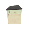 Esschert Design Egelhuis XL – FSC-houten egelhuis 78,5×38,5×41,5 cm