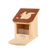 Diapositief eekhoorn voederhuis