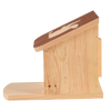 Diapositief eekhoorn voederhuis