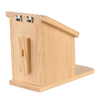 Diapositief eekhoorn voederhuis