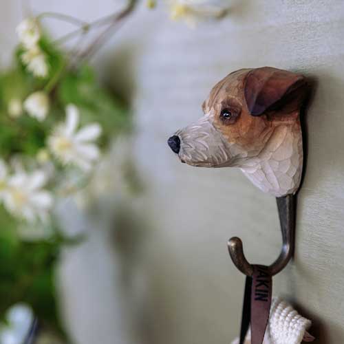 Wildlife Garden - Jack Russell Terrier Clothes Hook 