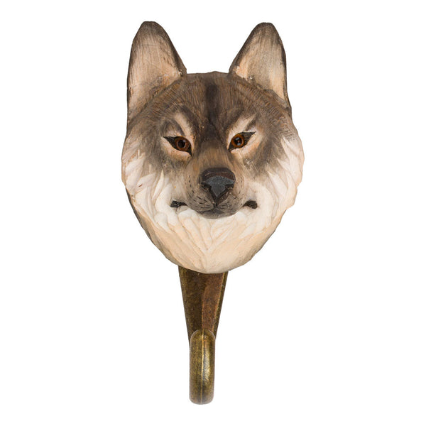 Wildlife Garden - Wolf Clothes Hook