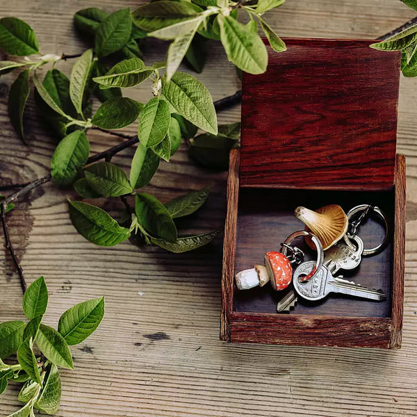 Keychain - Fly agaric