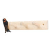Wildlife Garden - barn swallow coat rack 
