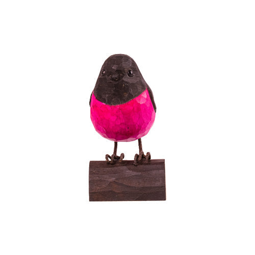 DecoBird Schwarz-rosa Fliegenfänger