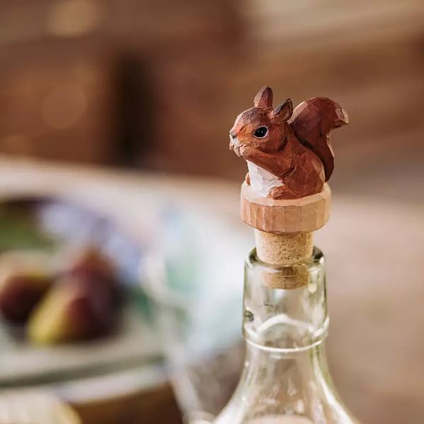 Bottle stopper - Squirrel