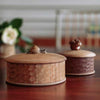 Wooden box snail 