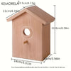 Peep Vogelhaus mit Spionagefolie