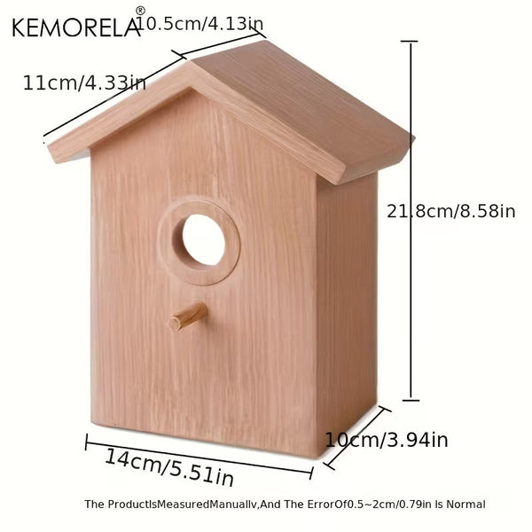 Peep Vogelhaus mit Spionagefolie