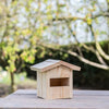 Nell nest box construction kit half open 