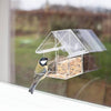 Window feeder house transparent combi