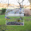 Acrylic hanging feeding table transparent