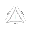 Shade sails Dreamsail - Waterproof Triangle Ecru