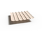 Harmonica shade sails Coolfit Ecru White