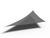 Sonnensegel Coolfit Triangle 90° anthrazit