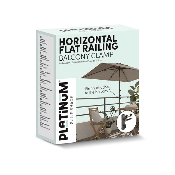 Horizontales Flachgeländer, Ø38mm