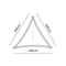 Shade sails Dreamsail - Waterproof Driehoek Grey