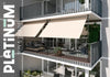 Coolfit roller blind off-white