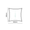 Shade sails Coolfit Vierkant Ecru White