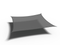 Shade sails Coolfit Vierkant Antraciet