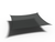 Shade sails Coolfit Square black