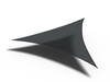 Shade sails Coolfit driehoek black