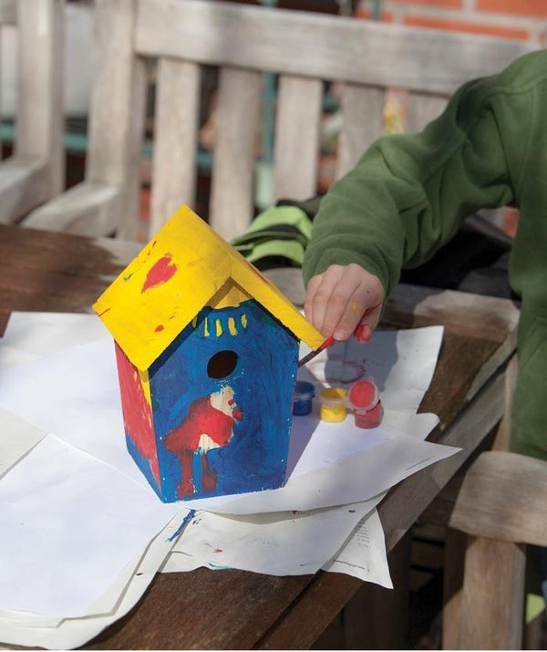 Paint your own birdhouse
